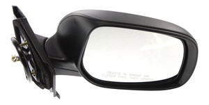 Power Mirror for Toyota Yaris Hatchback 2007-2011, Right Passenger Side, Manual Folding, Non-Heated, Paintable, Replacement