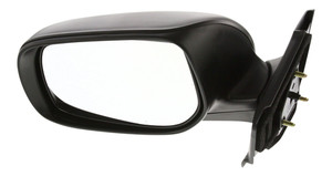 Manual Adjust Mirror for Toyota Yaris 2007-2011, Left Driver, Manual Folding, Non-Heated, Paintable, Hatchback, Replacement