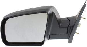 Power Mirror for Toyota Tundra 2007-2013, Left Driver, Non-Towing, Manual Folding, Non-Heated, Textured, without Memory, Puddle Light and Signal Light, without Cold Climate Specification, SR5 Model, Replacement