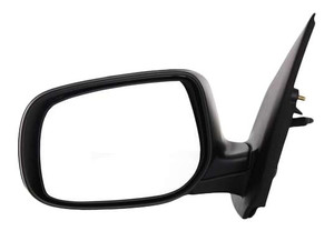 Power Mirror for Toyota Yaris Sedan 2007-2012, Left Driver Side, Manual Folding, Non-Heated, Paintable, Replacement