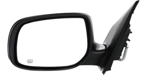 Power Mirror for Toyota Corolla 2009-2013, Left Driver, Manual Folding, Heated, Paintable, without Auto Dimming, Blind Spot Detection, Memory, and Signal Light, North America Built Vehicle, Replacement