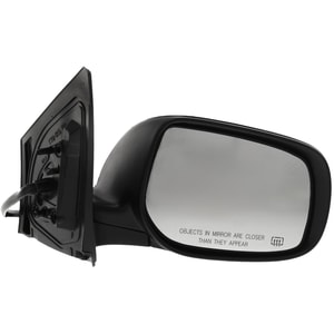 Power Mirror for Toyota Corolla 2009-2013, Right Passenger, Manual Folding, Heated, Paintable, without Auto Dimming, Blind Spot Detection, Memory, and Signal Light, North America Built Vehicle, Replacement
