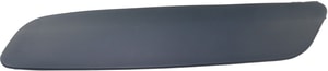 Front Bumper Molding for 2005-2010 Volkswagen Jetta/2006-2009 GTI, Left Driver, Primed (Ready to Paint), Plastic, without Headlight Washer Hole, Replacement
