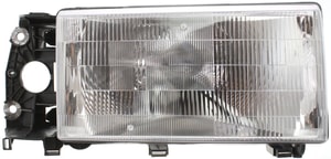 Headlight Assembly for Volvo 740 (1990-1992) and 940 (1991-1995), Right Passenger Side, Halogen, Replacement