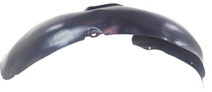 Front Fender Liner for Volkswagen Passat 2006-2010, Right Passenger Side, Rear Section, Plastic, Vacuum Formed, Replacement