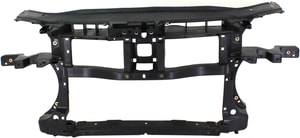 Radiator Support Assembly for Volkswagen Passat 2006-2010, Black Plastic, Replacement