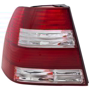 Tail Light for Volkswagen Jetta GL/GLS Models (2004-2005), Left Driver Side, Lens and Housing, Replacement