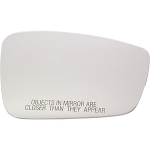 Mirror Glass for Volkswagen Passat 2013-2015, Right Passenger Side, Non-Heated, with Backing Plate, Replacement