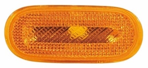 Rear Left Driver Side Marker Light Lens for 2002-2004 Volkswagen Beetle Turbo S, Yellow, OEM (OEM): 1C0945073E, Replacement