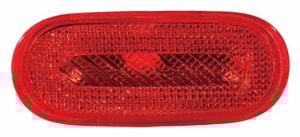 Right Passenger Rear Side Marker Light Lens for 2002 - 2004 Volkswagen Beetle, Turbo S Model, Red; OEM Replacement: 1C0945074D