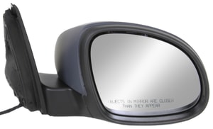 Power Mirror for Volkswagen Tiguan 2009-2017, Right Passenger, Manual Folding, Heated, Paintable, with Signal Light, without Memory, Replacement