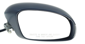 Power Mirror for 2003-2010 Volkswagen Beetle, Right Passenger, Manual Folding, Heated, Paintable, with In-Housing Signal Light, without Auto Dimming, Blind Spot Detection, and Memory, Replacement