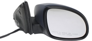 Power Folding & Heated Mirror for Volkswagen Tiguan 2009-2017, Right Passenger, Paintable, with Memory, Puddle and Signal Light, Fits SEL/R-Line Model, Replacement