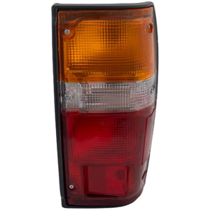 Tail Light Assembly for Toyota 4Runner 1984-1989, Right <u><i>Passenger</i></u> Side, with Black Trim, Replacement
