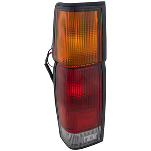 Tail Light Assembly for 1986-1997 Nissan Pickup, Left <u><i>Driver</i></u>, Without Dual Rear Wheels, Replacement