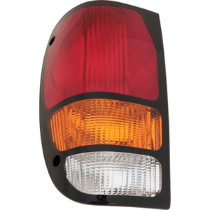Tail Light for 1994-2000 Mazda Pickup, Left <u><i>Driver</i></u> Side, Lens and Housing, Replacement