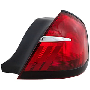 Tail Light for Mercury Grand Marquis 1998-2002, Right <u><i>Passenger</i></u> Side, Lens and Housing, Replacement