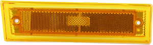 Front Side Marker Light for Chevrolet Suburban (1981-1991), Right <u><i>Passenger</i></u> Side, Lens and Housing, without Chrome Trim, Replacement