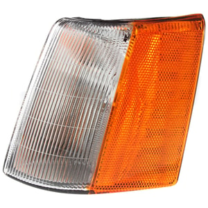 Corner Light for Jeep Grand Cherokee 1993-1998, Left <u><i>Driver</i></u> Side Marker, Lens and Housing, Replacement