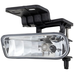 Front Fog Light Assembly for Chevrolet Silverado (1999-2002) / Tahoe (2000-2006), Left <u><i>Driver</i></u> Side, with Bracket, Replacement