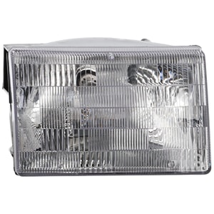 Headlight Assembly for Jeep Grand Cherokee 1993-1998, Right <u><i>Passenger</i></u>, Halogen, fits Canada/USA Built Vehicle, Replacement
