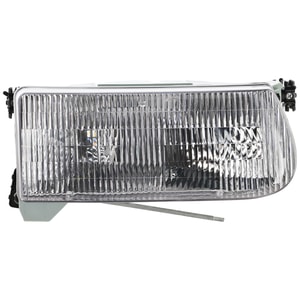 Headlight Assembly for Ford Explorer 1995-2001/Mercury Mountaineer 1997, Right <u><i>Passenger</i></u>, Halogen, Replacement