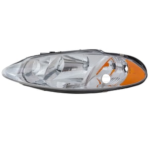 Headlight Assembly for Dodge Intrepid 1998-2004, Left <u><i>Driver</i></u>, Halogen, with Leveling, Replacement