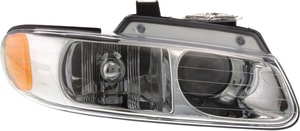 Headlight Assembly for 1996-1999 Dodge Caravan/Town and Country/Plymouth Voyager, Right <u><i>Passenger</i></u>, Halogen, with Quad Lights, Replacement