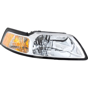 Headlight Assembly for Ford Mustang 1999-2000, Right <u><i>Passenger</i></u>, Replacement