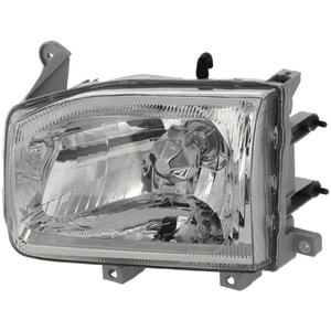 Headlight Assembly for Nissan Pathfinder 1999-2004, Left <u><i>Driver</i></u>, Halogen, From 12-1998, Replacement