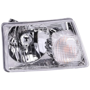 Headlight Assembly for 2001-2011 Ford Ranger, Right <u><i>Passenger</i></u>, Halogen, with Turn Signal Bulb and Socket, Compatible with All Cab Types, Replacement