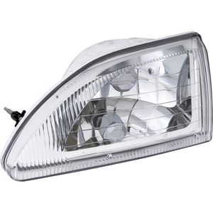 Headlight Assembly for 1994-1998 Ford Mustang, Left <u><i>Driver</i></u> Side, Halogen, Suitable for Cobra Model, Replacement