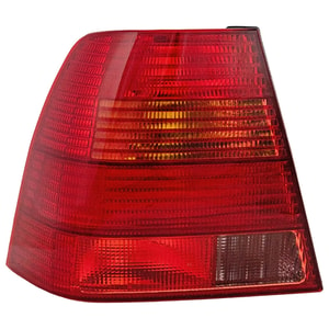 Tail Light for Volkswagen Jetta 1999-2003 Left <u><i>Driver</i></u>, Sedan, Lens and Housing, New Body Style, Replacement