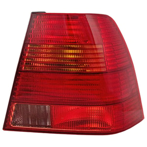 Tail Light for Volkswagen Jetta 1999-2003 Sedan, New Body Style, Right <u><i>Passenger</i></u> Side, Lens and Housing, Replacement