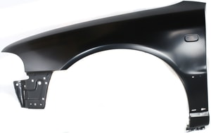 Front Fender for Audi A4 1999-2002, Left <u><i>Driver</i></u>, Primed (Ready to Paint), Replacement