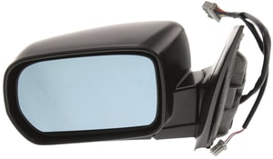 Power Mirror for Acura MDX 2002-2006, Left <u><i>Driver</i></u>, Manual Folding, Heated, Paintable, with Memory, with Touring Package, 12H11P, Replacement