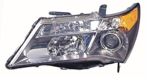 2007 - 2009 Acura MDX Front Headlight Assembly Replacement Housing / Lens / Cover - Left <u><i>Driver</i></u> Side