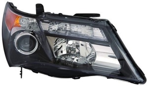 2010 - 2013 Acura MDX Front Headlight Assembly Replacement Housing / Lens / Cover - Right <u><i>Passenger</i></u> Side - (Base Model)