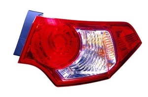 2009 - 2010 Acura TSX Rear Tail Light Assembly Replacement / Lens / Cover - Right <u><i>Passenger</i></u> Side - (Sedan)