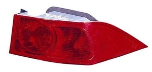 2004 - 2005 Acura TSX Rear Tail Light Assembly Replacement Housing / Lens / Cover - Right <u><i>Passenger</i></u> Side