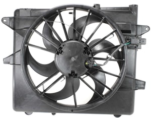 Radiator Fan Assembly for Ford Mustang Convertible/Coupe 2005-2014, Replacement