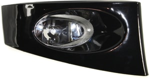 Front Fog Light Right <u><i>Passenger</i></u> for FIT 2007-2008 Vehicles, with Lens and Housing, Black, Replacement