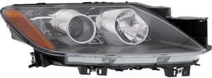 Headlight for Mazda CX-7 2007-2009, Right <u><i>Passenger</i></u> Lens and Housing, Xenon, Without HID Kit, Replacement