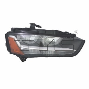 2012 - 2016 Audi A4 Front Headlight Assembly Replacement Housing / Lens / Cover - Right <u><i>Passenger</i></u> Side