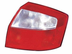 2002 - 2005 Audi A4 Rear Tail Light Assembly Replacement Housing / Lens / Cover - Right <u><i>Passenger</i></u> Side - (4 Door; Sedan)