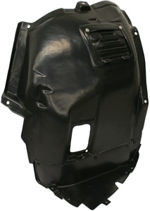 Front Fender Liner for BMW 3-Series (2006-2012), Left <u><i>Driver</i></u>, Front Section, with Sport Package, Wagon, Replacement