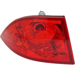 Tail Light Assembly for Buick Lucerne 2006-2011, Left <u><i>Driver</i></u>, Outer, Replacement
