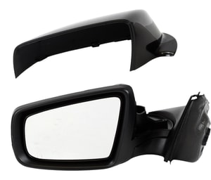 Power Mirror for Buick Lacrosse/Allure 2010-2012, Left <u><i>Driver</i></u>, Manual Folding, Heated, Paintable, for Base/CX/Premium Models, Replacement