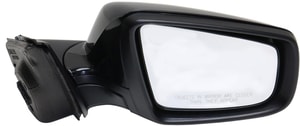 Right <u><i>Passenger</i></u> Power Mirror for Buick LaCrosse/Allure (2010-2012), Manual Folding, Heated, Paintable, Fits Base/CX/Premium Models, Replacement