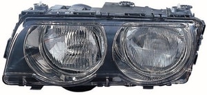 1999 - 2001 BMW 740i Front Headlight Assembly Replacement Housing / Lens / Cover - Left <u><i>Driver</i></u> Side